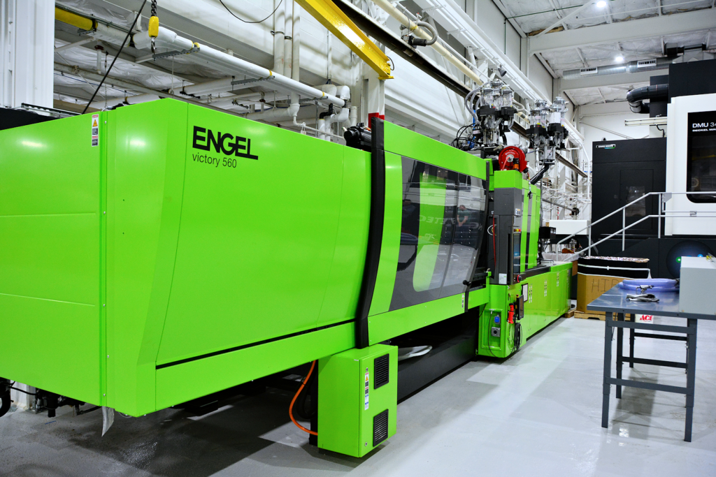 Moxietec Plastic Injection Molding has a ENGEL Victory 560t